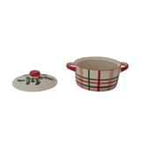 Holiday Hand-Painted Stoneware Bake