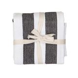 Stripe Basketweave Kitchen Towel
