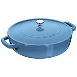 Staub Cast iron round Saute pan Chistera