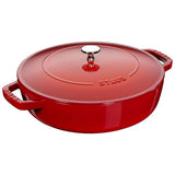 Staub Cast iron round Saute pan Chistera