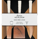 Cheese Knives Set Acacia Resin
