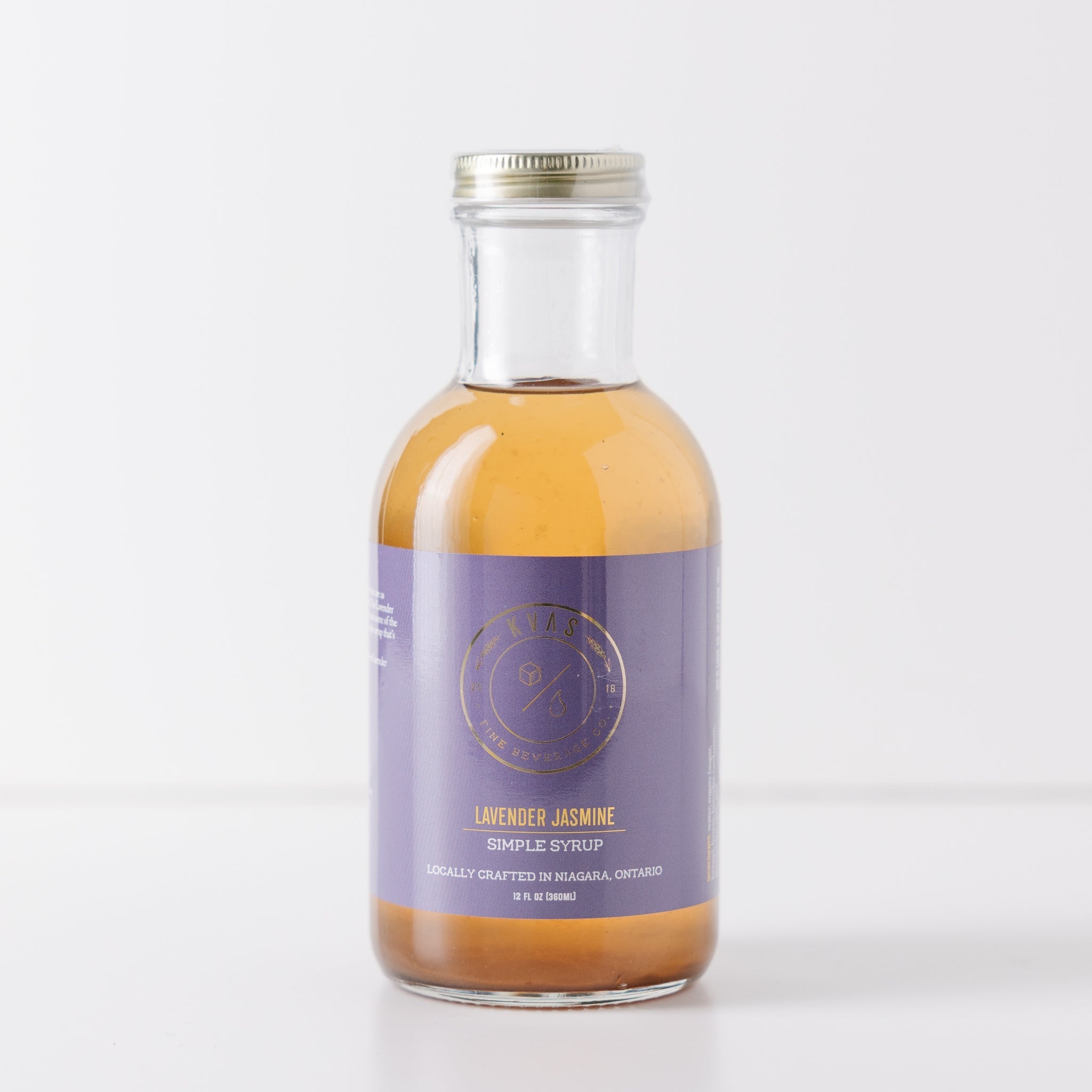 KVAS Simple Syrup 12Oz