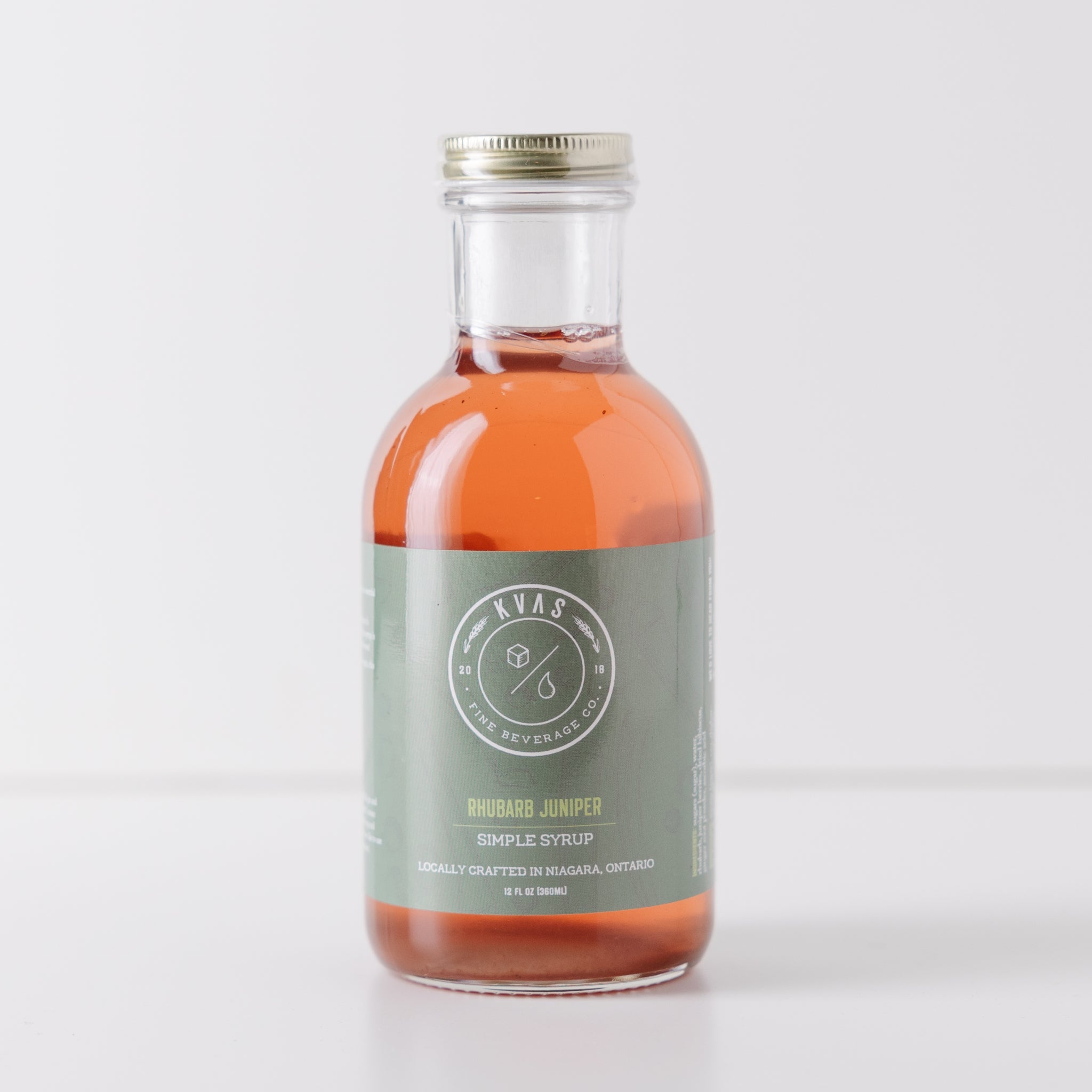 KVAS Simple Syrup 12Oz