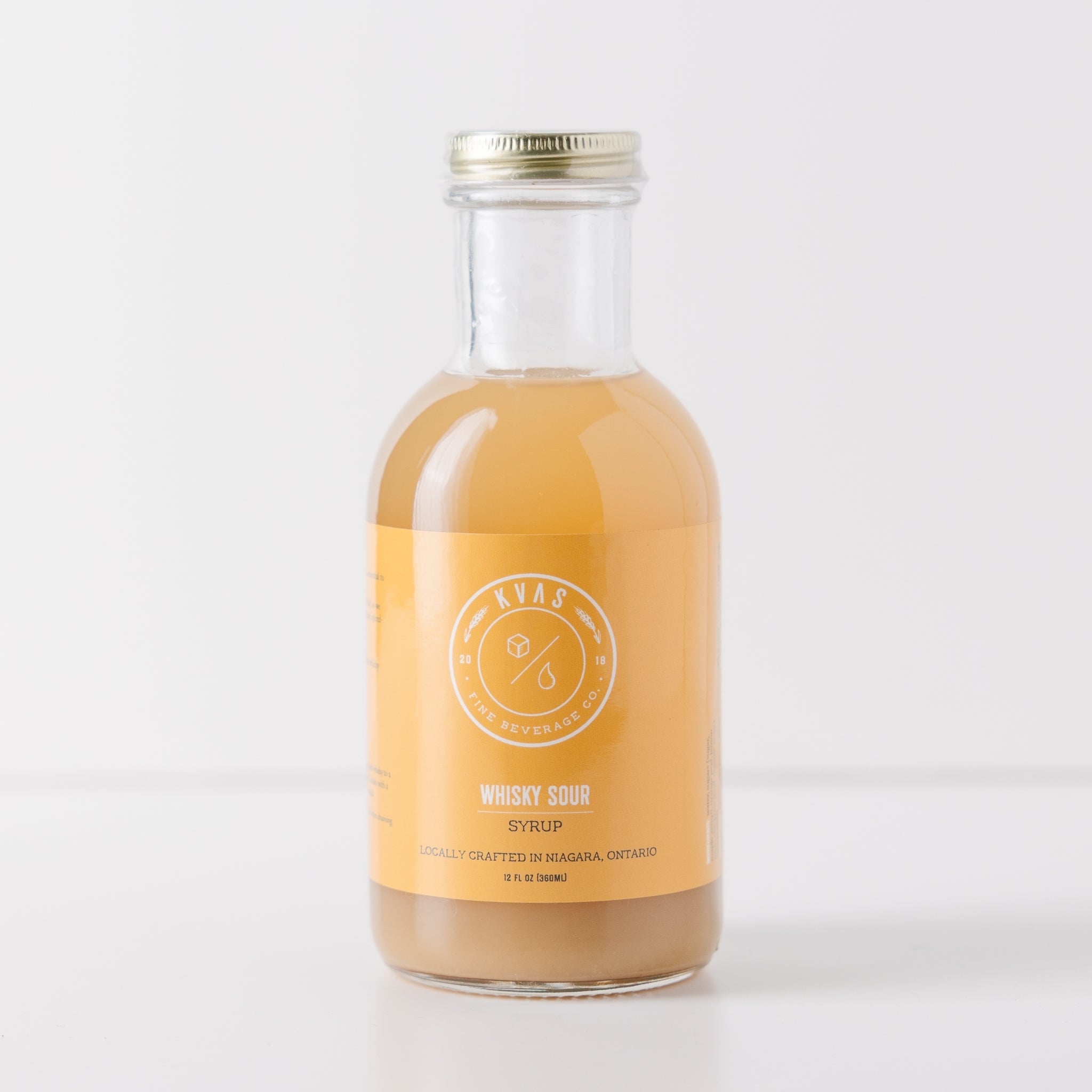 KVAS Simple Syrup 12Oz