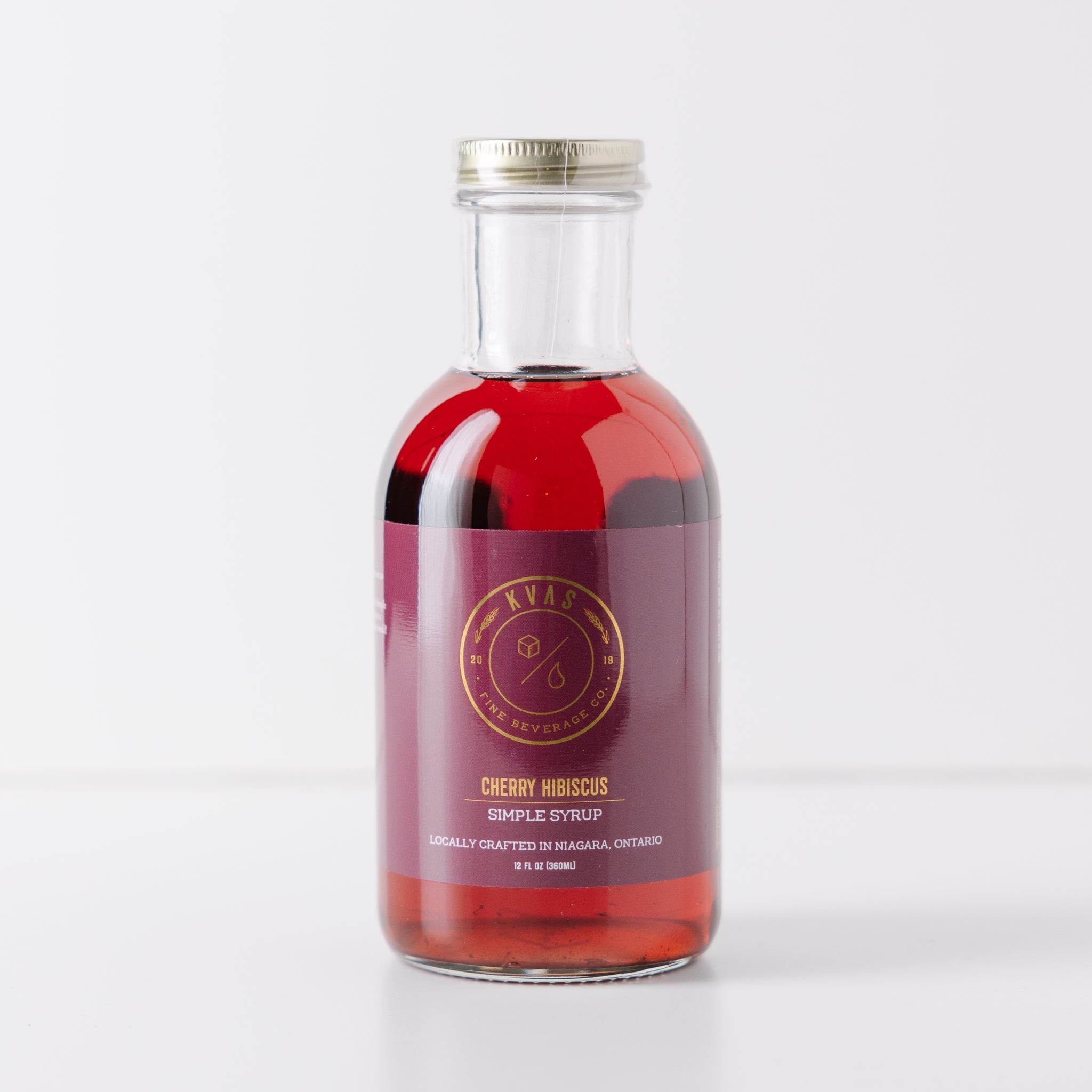 KVAS Simple Syrup 12Oz