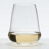 Stemless Riesling/Sauvignon/Champagne 2-Piece Glass Set