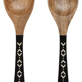 Ziggy Mango Wood Serving Set