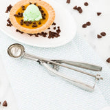 Stainless Steel Squeeze Handle Ice Scream Scoop