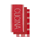 'Cucina' Jacquard Kitchen Towel 3-Piece Set