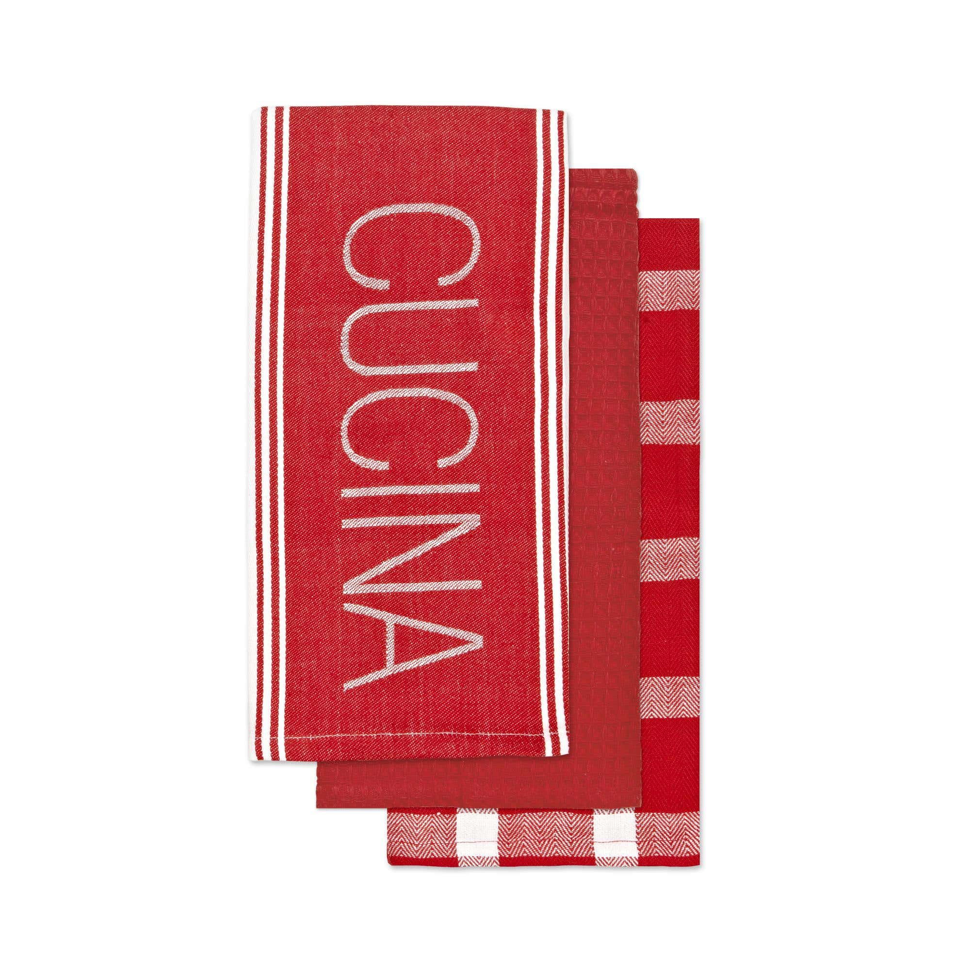 'Cucina' Jacquard Kitchen Towel 3-Piece Set