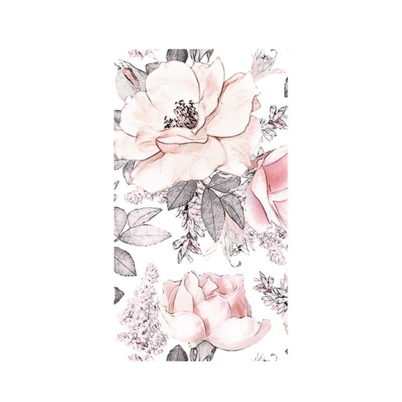Pink Floral Paper Napkin