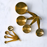 Gold Measuring Cups 4-Piece Set