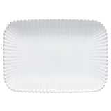 Pearl White Rectangular Platter | Large