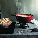 Charcoal (Fusain) Cheese Fondue Set