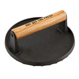 Cast iron meat press
