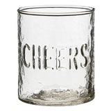 Cheers| Hammered glass