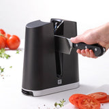 Vertical Sharpener with 7" Chef Knife