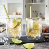 Double Wall Coffee Glass 8-Piece Set