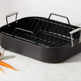 Hard Anodized Roaster with Rack