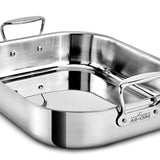 Stainless Large Roasting Pan with Non-Stick Rack