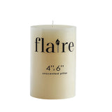 Unscented Pillar Candle