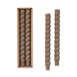 Unscented Twisted Taper Candles