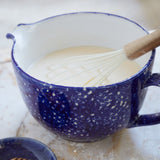 Abbey Blue Splatter Batter Bowl