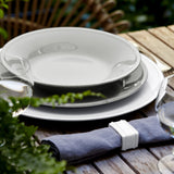 Friso White Dinner plate