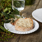Pearl White Bread Plate