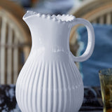Pearl White Pitcher