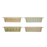 Hand-Stamped Stoneware Baker | 2.5 cup