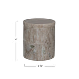 Marble Stackable Pinch Pots