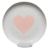 Heart Reactive Glaze Spoon Rest