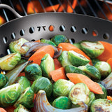 Grill Wok, Round, Black