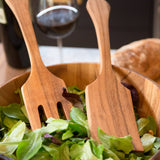 Extra Large Salad Utensils | Acacia Wood