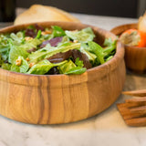 Bead Rim Salad Bowl | Large