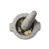 Granite Mortar and Pestal with Flange