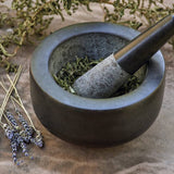 Black Granite Morter & Pestle