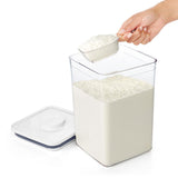 Transparent Half Cup Scoop