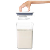 Transparent Half Cup Scoop