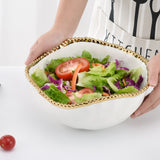 Golden Salerno Large Salad Bowl