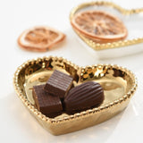 Love is in the Air Mini Heart Dish Gold