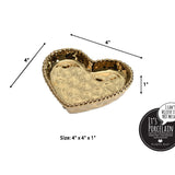 Love is in the Air Mini Heart Dish Gold