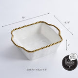 Golden Salerno Square Baking Dish