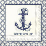 Cocktail Napkin | Bottoms up