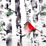 Cocktail Napkin | Bird in Birch