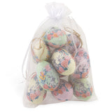 FLORAL BUNNIES BAGGED EGGS