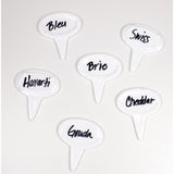 Cheese Markers S/6 Porcelain