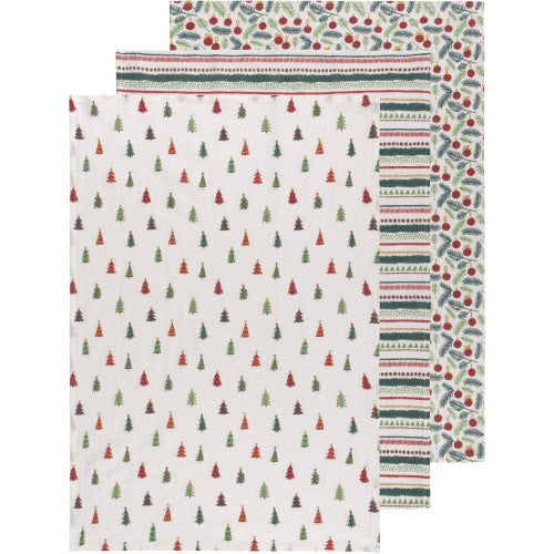 Bakers Flour Tea Towel Set of 3