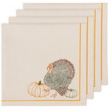 Cornucopia Printed Napkins Set of 4